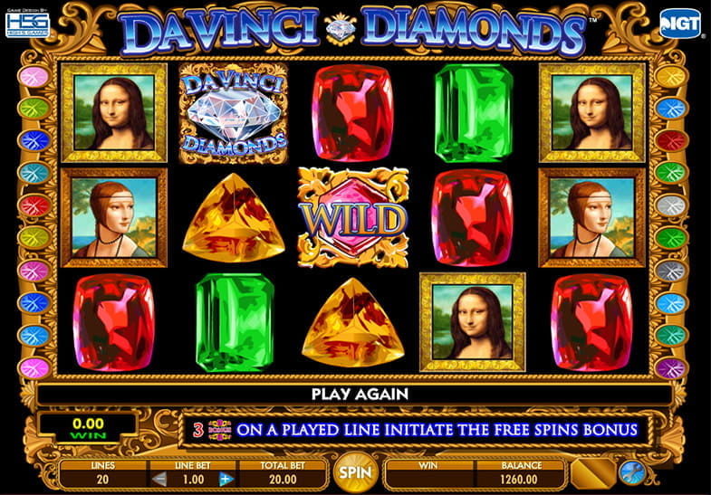 Da Vinci Diamonds Free Play