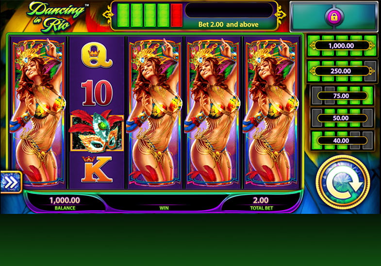 Free Demo of the Dancing in Rio Slot