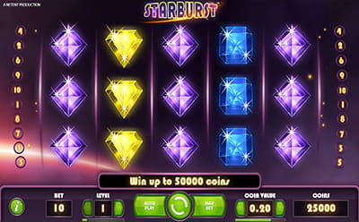 A Showcase of Dazzle Casino's Slot Starburst