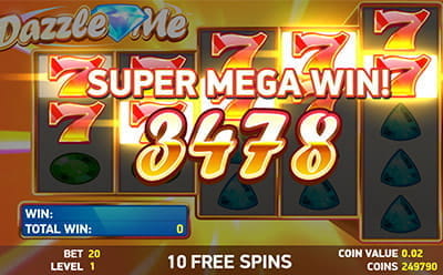 Dazzle Me Super Mega Win