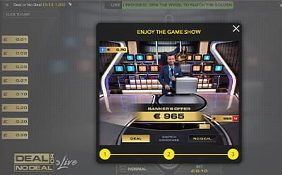 New Live Casino Game – Deal or No Deal