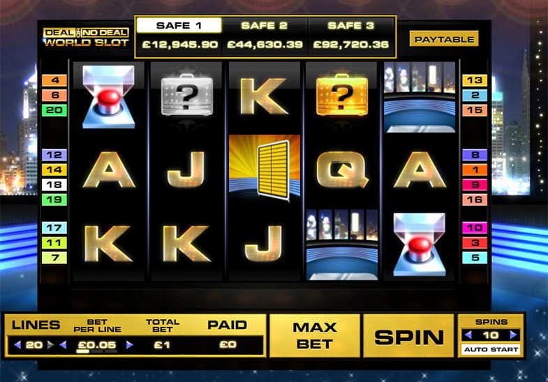 Play Deal or No Deal World Slot for Free