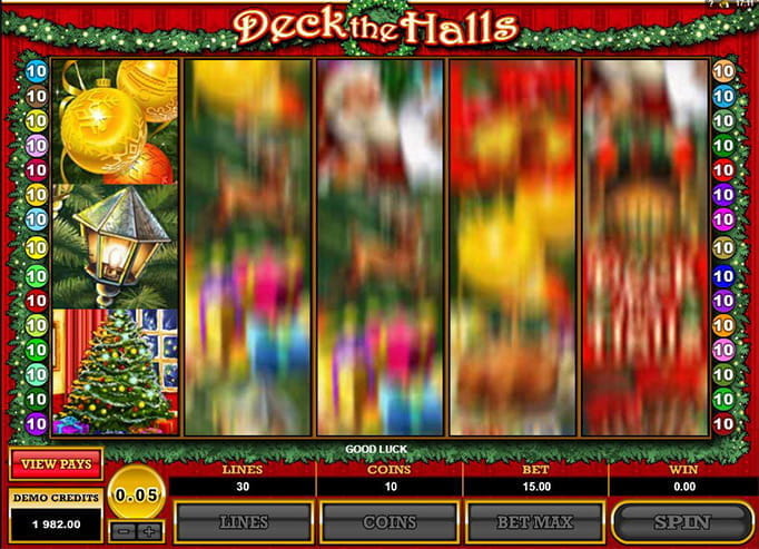 Deck the Halls Slot Review - Enjoy All Year Round Festive Cheer