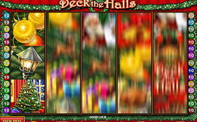 Deck the Halls Slot Gameplay
