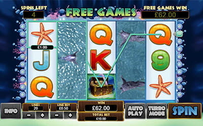 Dolphin Reef Free Spins