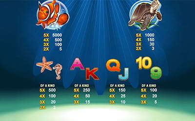Dolphin Reef Payouts