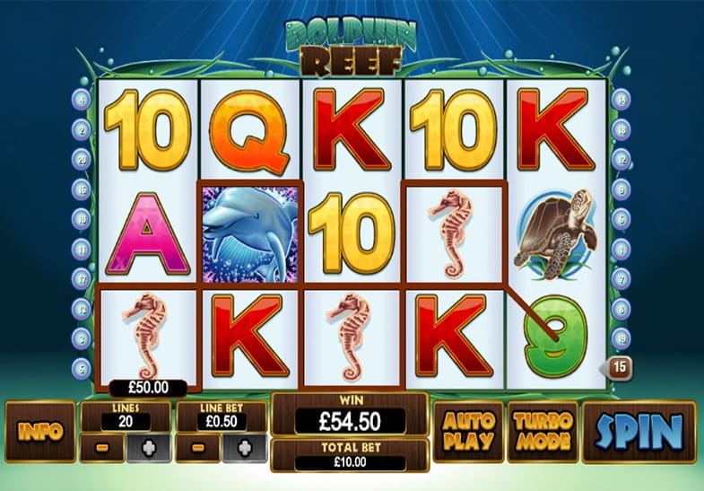 Free Demo of the Dolphin Reef Slot