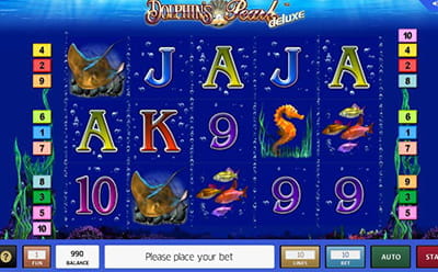 Dolphin's Pearl Deluxe Slot Free Spins