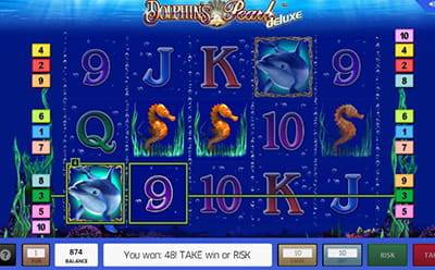 Dolphin's Pearl Deluxe Slot Wild Symbol