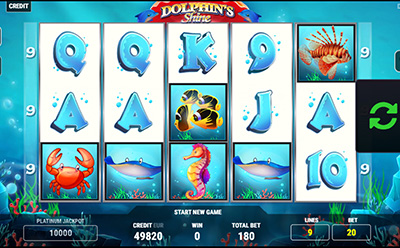 Dolphin's Shine Slot Mobile