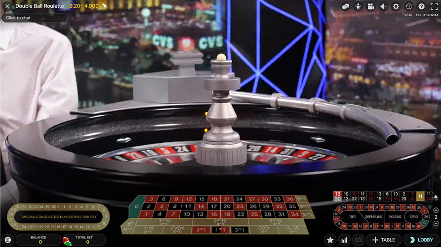 Double Ball Roulette