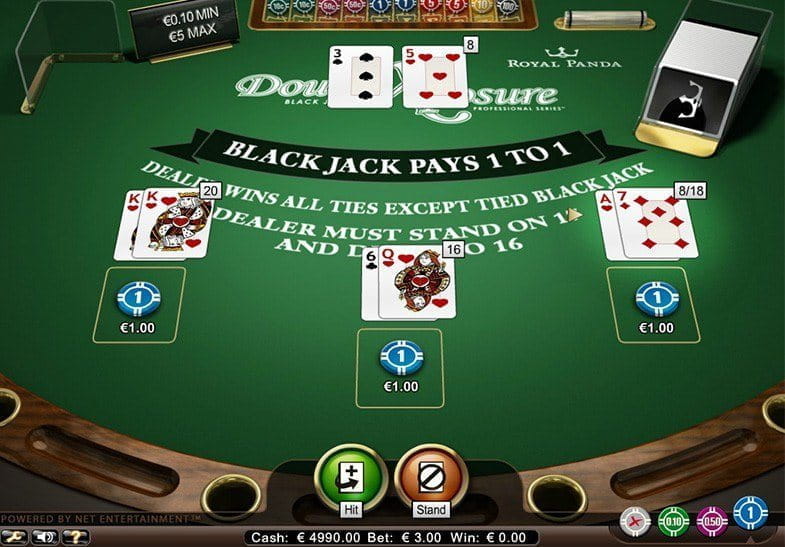 Double Exposure Blackjack Pro Series Play Free Demo