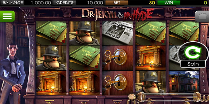 Dr Jekyll and Mr Hyde Free 3D Slot
