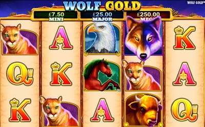Dragon Slots Casino Wolf Gold