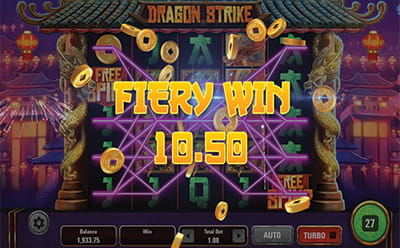 Dragon Strike Slot Bonus Round