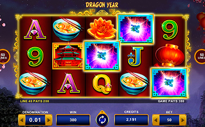 Dragon Year Slot Big Win