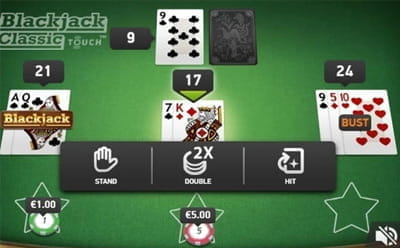 Dream Vegas Casino Blackjack Mobile Category