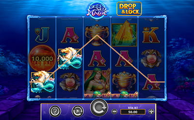 Drop and Lock Deep Sea Magic Slot Free Spins