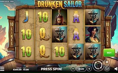 Der Drunken Sailor Online Slot im Lord Lucky