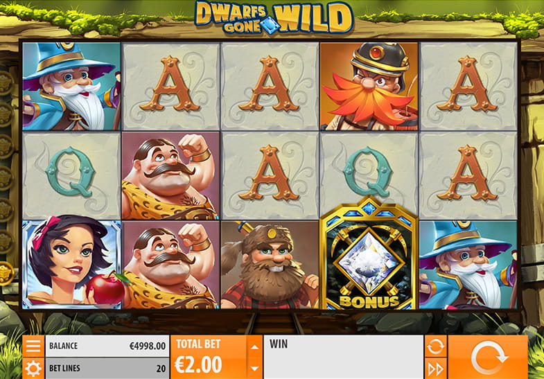 Dwarfs Gone Wild Slot by Quickspin