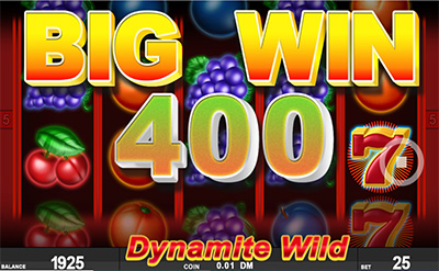 Wild Dynamite Slot Bonus Round