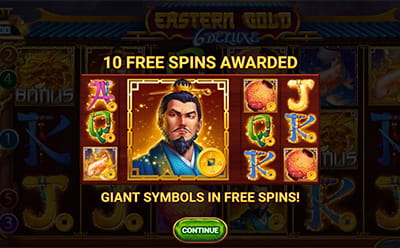 Eastern Gold Deluxe Slot Free Spins