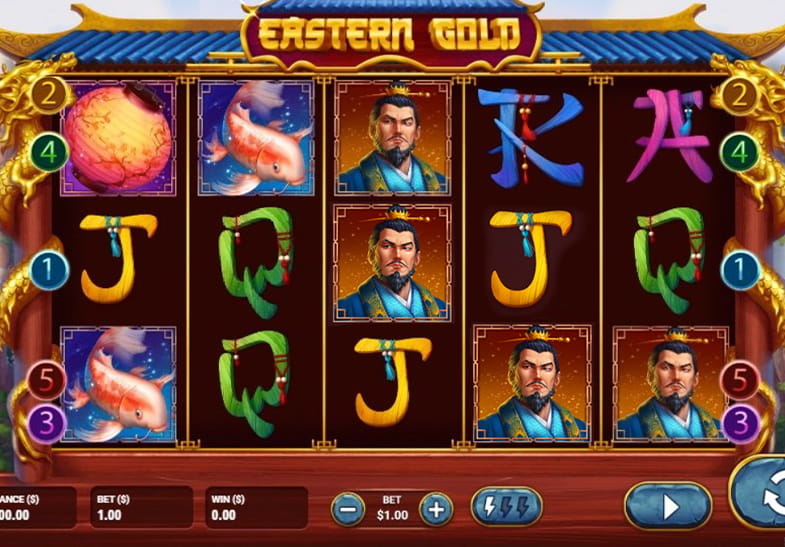 Free Demo of the Eastern Gold Slot