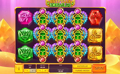 Egyptian Emeralds Online Slot su Eurobet