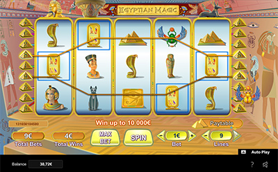 Egyptian Magic Slot Bonus Round