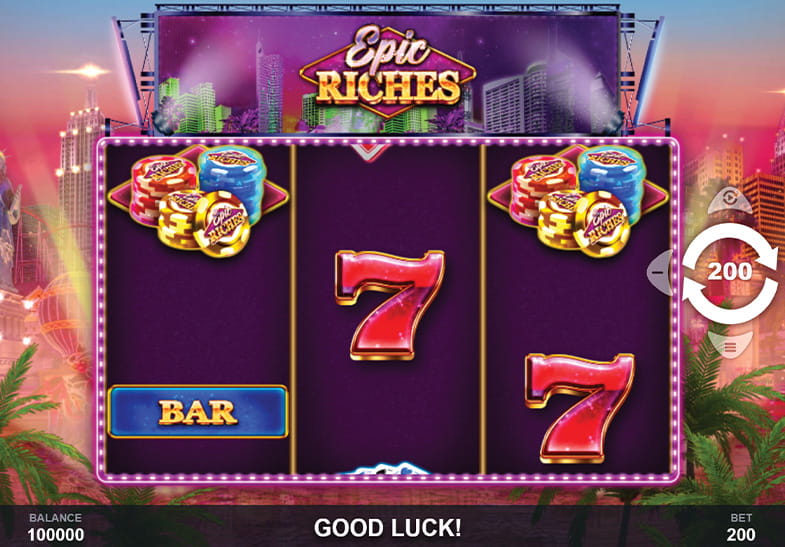 Free Demo of the Epic Riches Slot