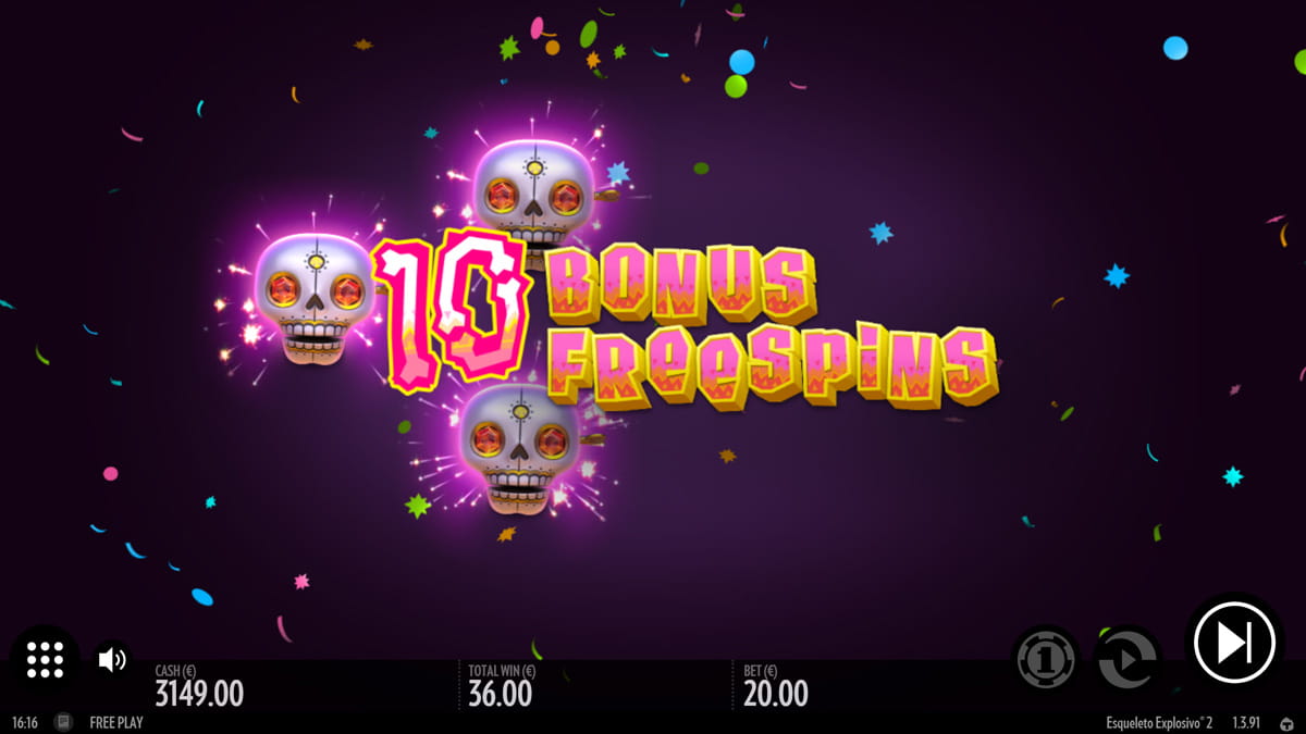 Esqueleto explosivo 2 slot Esqueleto explosivo 2 slot