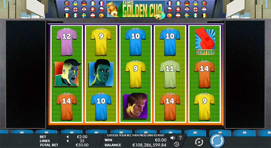 Free Demo of the Euro Golden Cup Slot