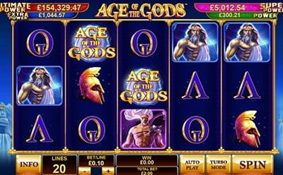Age of the Gods at Eurogrand Casino
