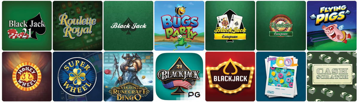 The Table Games Catalogue in Evospin