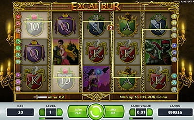 Excalibur Slot Bonus Round