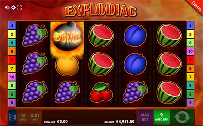 Exploadic Slot Bomb Feature