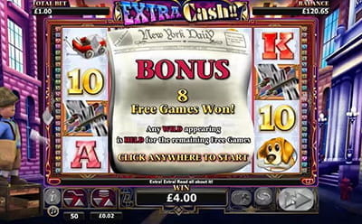 Extra Cash Slot Free Spins