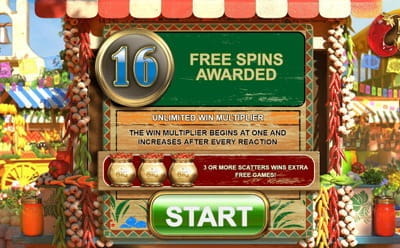 Extra Chilli Slot Free Spins