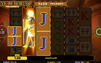 Eye of Horus Megaways Slot Mobile