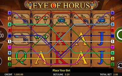 Der Eye of Horus Online Slot im Tipwin