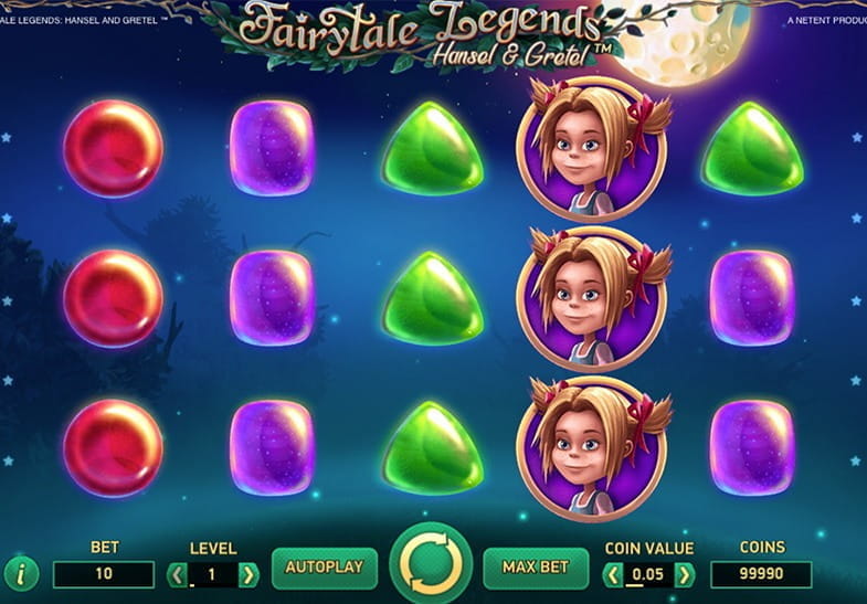 Free demo of the Fairytale Legends Hansel and Gretel Slot game
