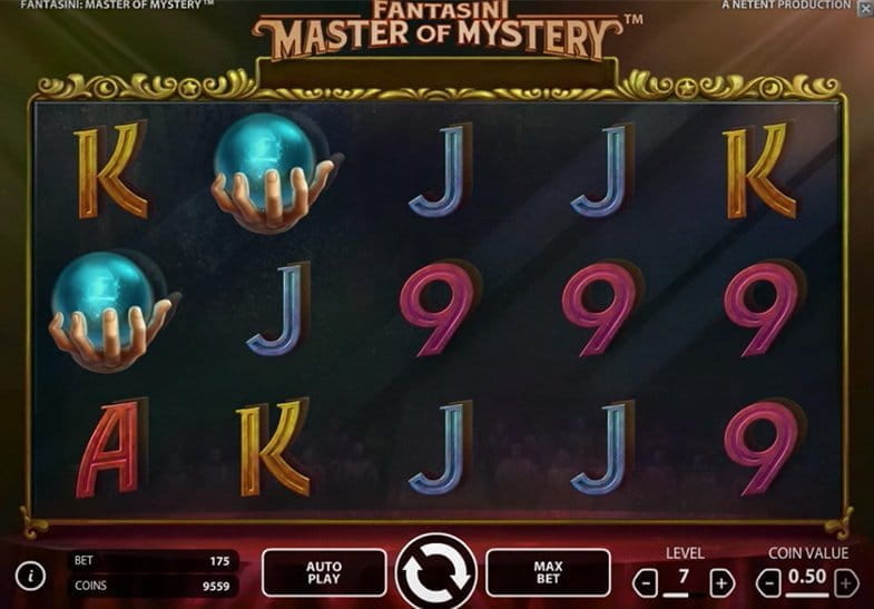 Free demo of the Fantasini Master of Mystery Slot game