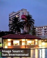 The Federal Palace Hotel and Casino in Lagos.