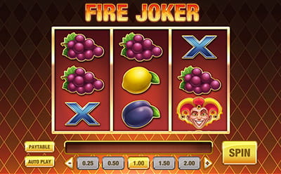 The Fire Joker Online Slot at ZetBet Casino