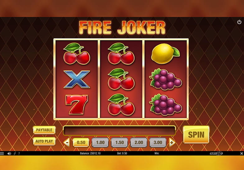 The Reels of Fire Joker Slot