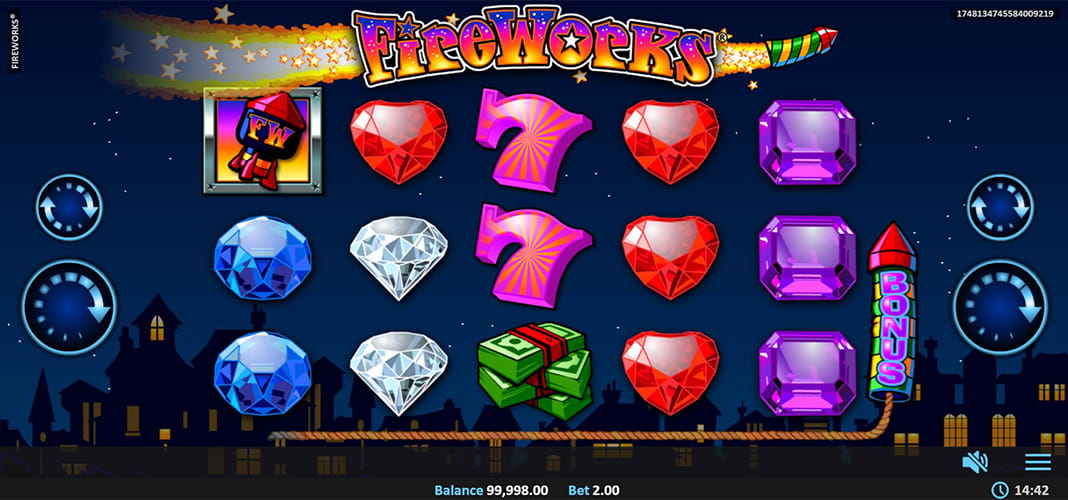 Free Demo of the Fireworks Slot