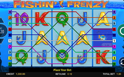 The Fishin' Frenzy Online Slot at bet365