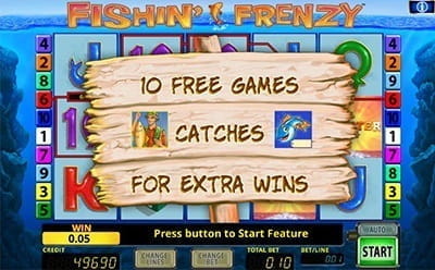Fishin’ Frenzy Slot Free Spins Feature