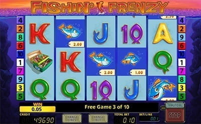 Fishin’ Frenzy Slot Free Spins