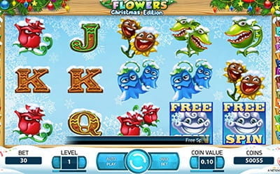 Flowers Christmas Edition Slot Free Spins